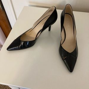 Nine West KurlyQue Black Pump Heel Size 10